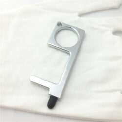 Touchless Epidemic Door Opener Capacitive Stylus  Keychain