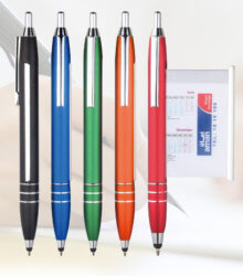 Metal Banner Pens with Stylus “METAL STYLUS” Luxury Corporate Gifts